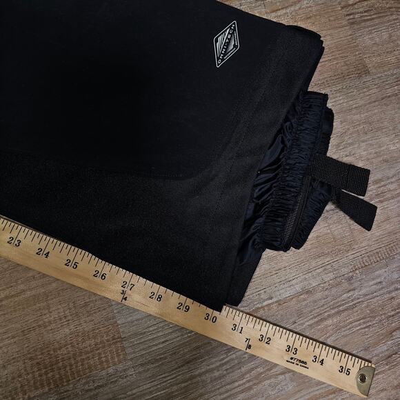 Columbia Titanium Omni Heat Snowpants Black Zipper Proofing Adjustable Waist Med - Picture 8 of 10